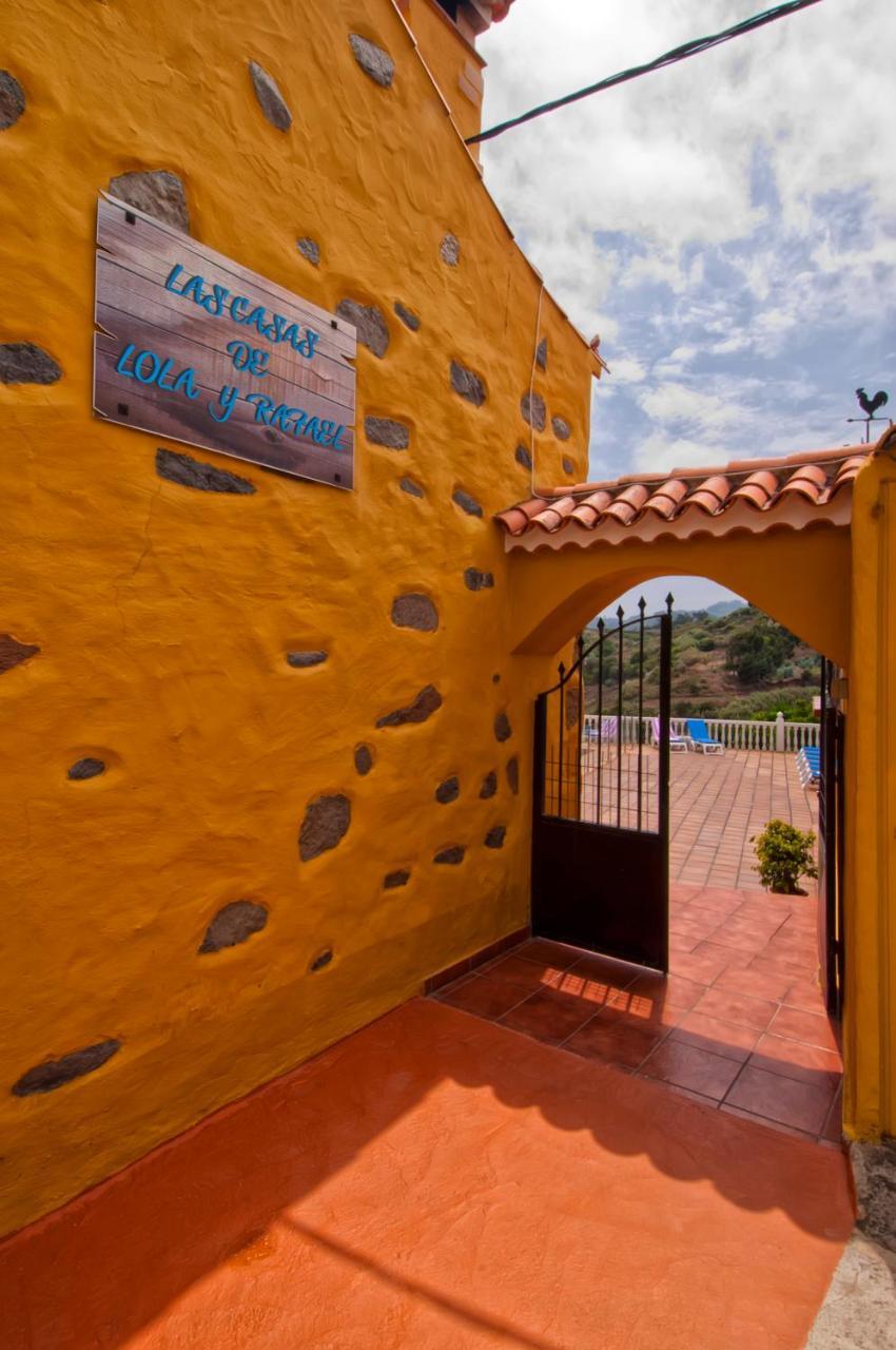 Casas Lola y Rafael B Guest House Moya  Exterior foto